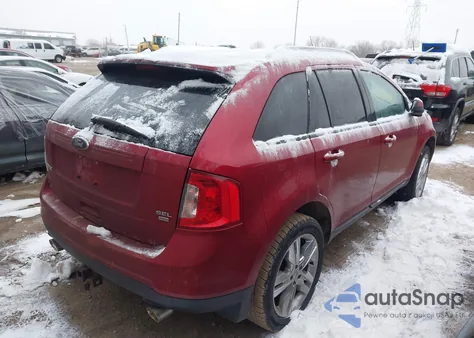 2013 Ford Edge Sel из США, поврежденный, VIN 2FMDK4JC6DBC55845
